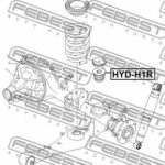 Отбойник рессоры задней FEBEST