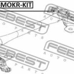Сайлентблок задн балки OPEL MOKKA J13 2013- (компл - 2 шт) OPAB-MOKR-KIT FEBEST