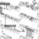 Кольцо уплотнительное воздушного патрубка FEBEST