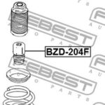 Подшипник опоры амортизатора MERCEDES W204/212 BZB-204F FEBEST