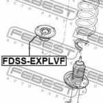 Опора амортизатора FORD EXPLORER 2011- FDSS-EXPLVF FEBEST