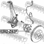 Ступица передняя NISSAN QX80/QX56 Z62 2010.03- 0282-Z62F FEBEST