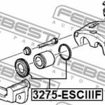 Ремкомплект передн суппорта HUMMER H2 03-09, CHEVROLET TAHOE 92-17 3275-ESCIIIF FEBEST