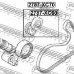 Натяжитель ремня FEBEST