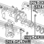 Поршень суппорта тормозного заднего FEBEST