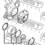 Подшипник ступичный передний ремкомплект 42X77X39 FEBEST