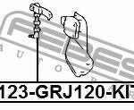 Тяга датчика положения кузова TOYOTA LAND CRUISER PRADO 120 0123-GRJ120-KIT FEBEST