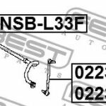 Втулка переднего стабилизатора D23 FEBEST