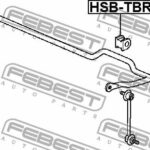 Втулка заднего стабилизатора D19 FEBEST