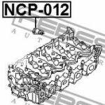 Кольцо уплотн топл форсунки NISSAN ALMERA UK MAKE N16E 2000.02-2006.11 NCP-012 FEBEST