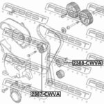 Ролик натяжителя ремня грм FEBEST