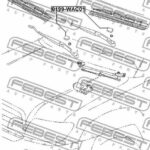 Заглушка поводка передн стеклоочистителя TOYOTA 0199-WAC01 FEBEST