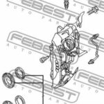Ремкомплект суппорта тормозного переднего (на одну сторону) FEBEST