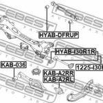 Тяга задн поперечная с шаровой KIA CEED 12 (SLOVAKIA PLANT) 12- [EUR] 1225-I30R1R FEBEST