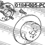 Шпилька колёсная PCS 10 FEBEST