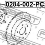Шпилька колёсная PCS 10 FEBEST