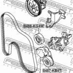 Ролик обводной FEBEST