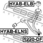 Опора шаровая переднего нижнего рычага FEBEST