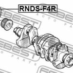 Шкив коленвала F4R FEBEST