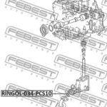 Кольцо уплотнительное маслозаборника двигателя PCS 10 FEBEST