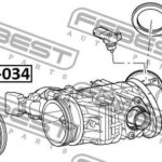 Кольцо уплотнительное корпуса дроссельной заслонки FEBEST