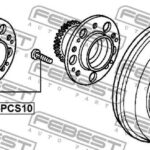 Шпилька колёсная PCS 10 FEBEST