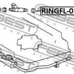 Кольцо уплотнительное форсунки впрыска топлива PCS 10 FEBEST