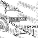 Болт с эксцентриком ремкомплект FEBEST