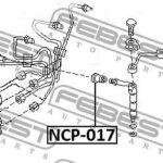 Втулка уплотнительная топливной форсунки FEBEST