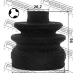 ПЫЛЬНИК ШРУС ВНУТРЕННИЙ КОМПЛЕКТ 87.4X98X26.2 HYUNDAI SANTA FE 09- FEBEST