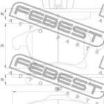 Колодки тормозные передние FEBEST