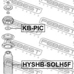 Пыльник переднего амортизатора FEBEST