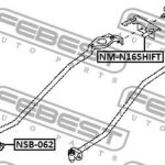 ОПОРА КУЛИСЫ КПП NISSAN AD 99- FEBEST