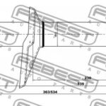 Амортизатор передний GAS.TWIN TUBE FEBEST
