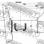 Амортизатор передний правый GAS.TWIN TUBE FEBEST