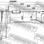 Амортизатор передний комплект GAS.TWIN TUBE FEBEST