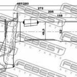 Амортизатор передний левый GAS.TWIN TUBE FEBEST