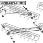 Болт PCS2 FEBEST