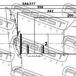 Амортизатор передний правый GAS.TWIN TUBE FEBEST