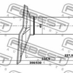 Амортизатор передний GAS.TWIN TUBE FEBEST