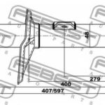 Амортизатор передний GAS.TWIN TUBE FEBEST