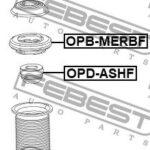 Подшипник опоры переднего амортизатора FEBEST