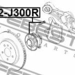 Ступица задняя FEBEST