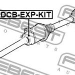 ПОДШИПНИК ПРИВОДНОГО ВАЛА FORD EXPLORER 11- FEBEST