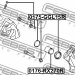 Ремкомплект суппорта тормозного заднего (на обе стороны) FEBEST