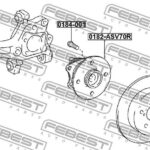 Ступица задняя FEBEST