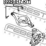 Болт с эксцентриком ремкомплект FEBEST