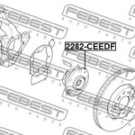 Ступица передняя FEBEST