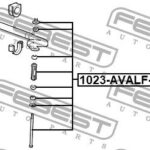 Тяга стабилизатора передняя FEBEST