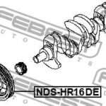 Шкив коленвала HR16DE FEBEST